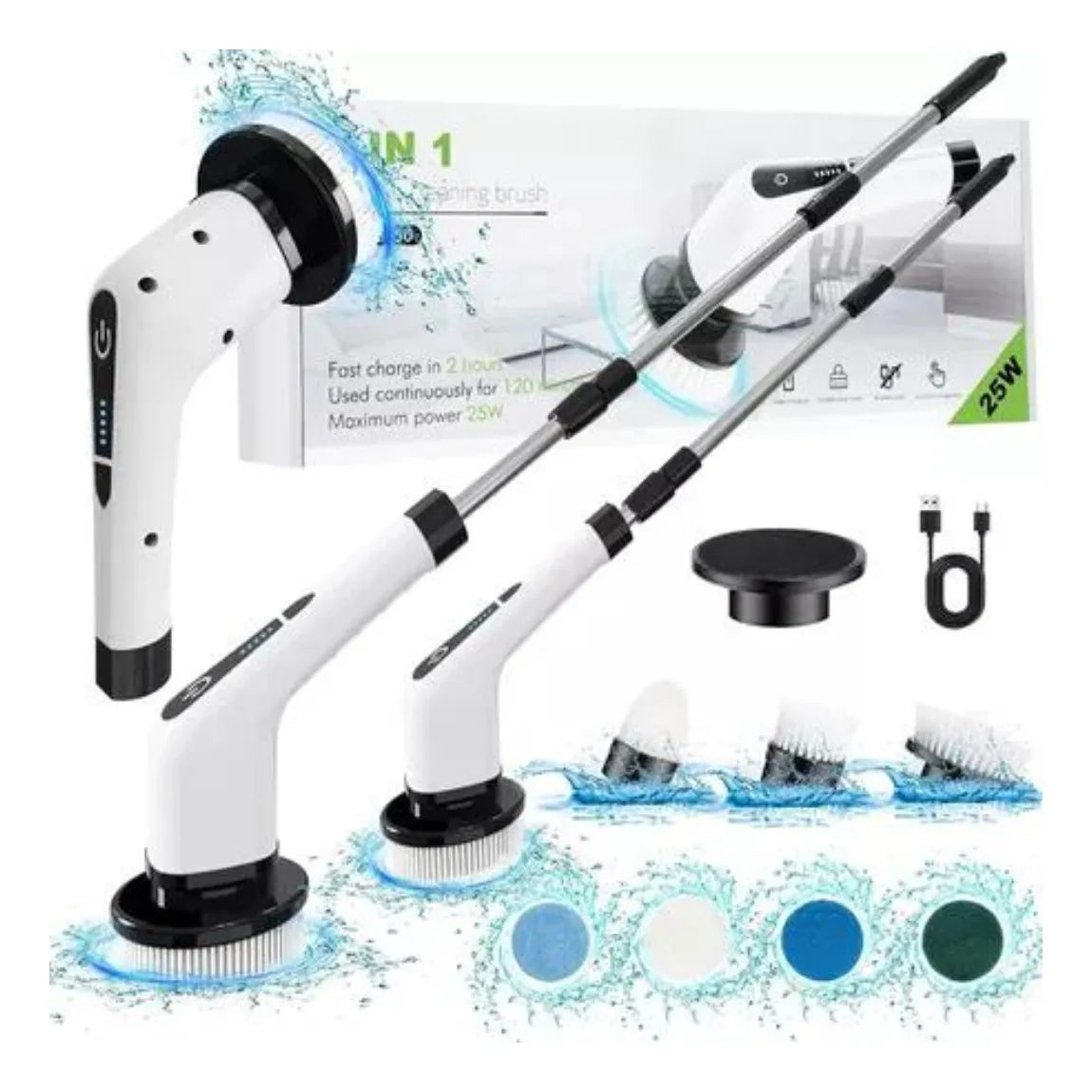 CleanFusion 7🌀 | Cepillo Limpiador eléctrico