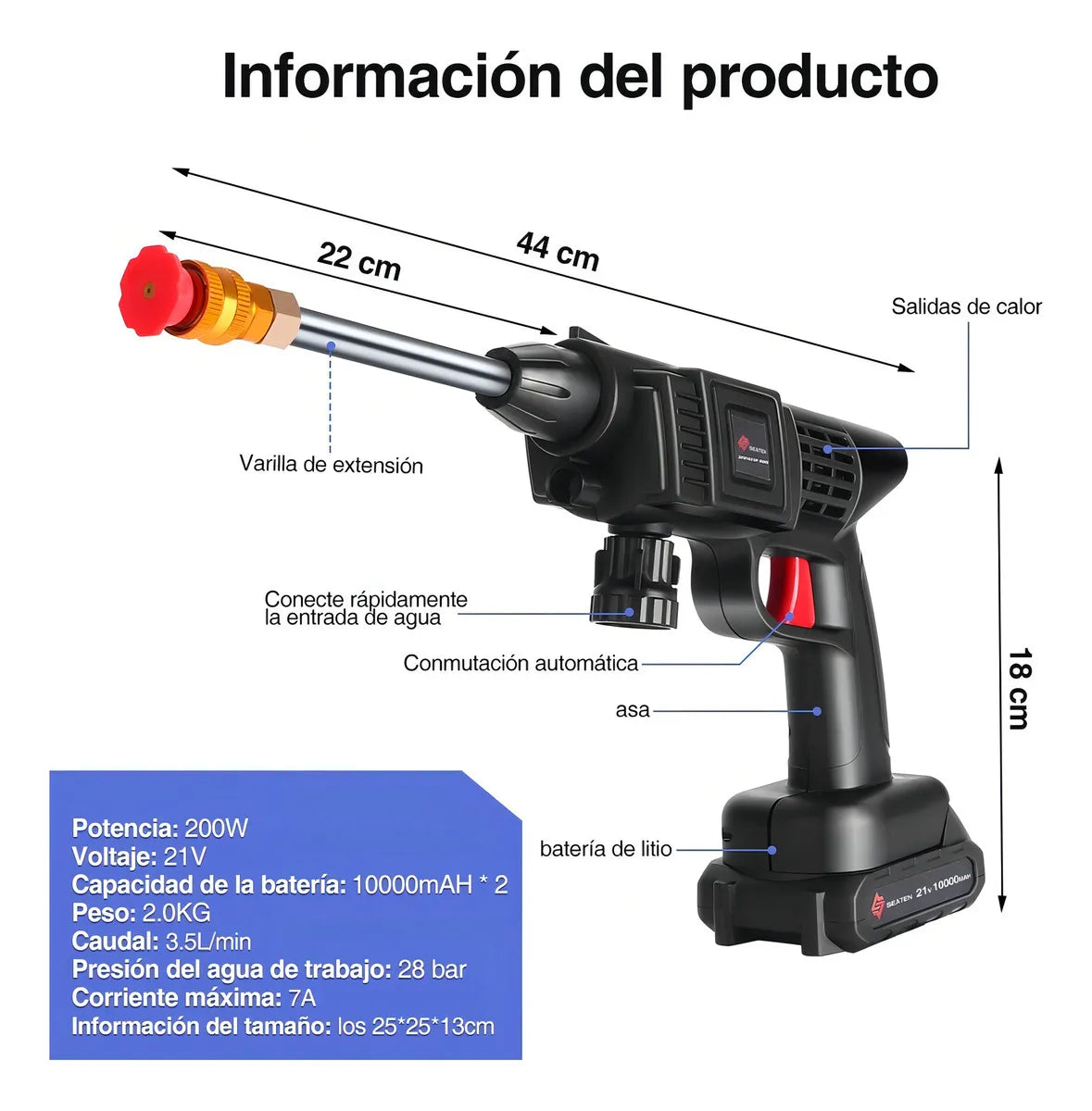 HydroGo 💧 |HIDRO LAVADORA PORTATIL