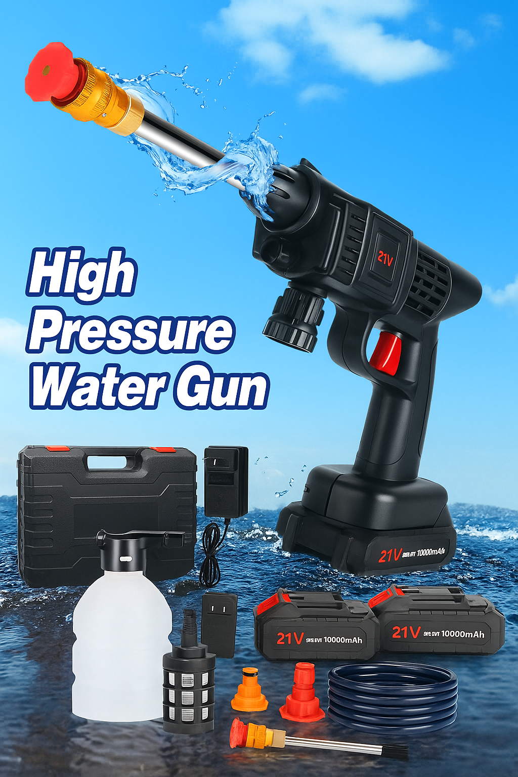 HydroGo 💧 |HIDRO LAVADORA PORTATIL