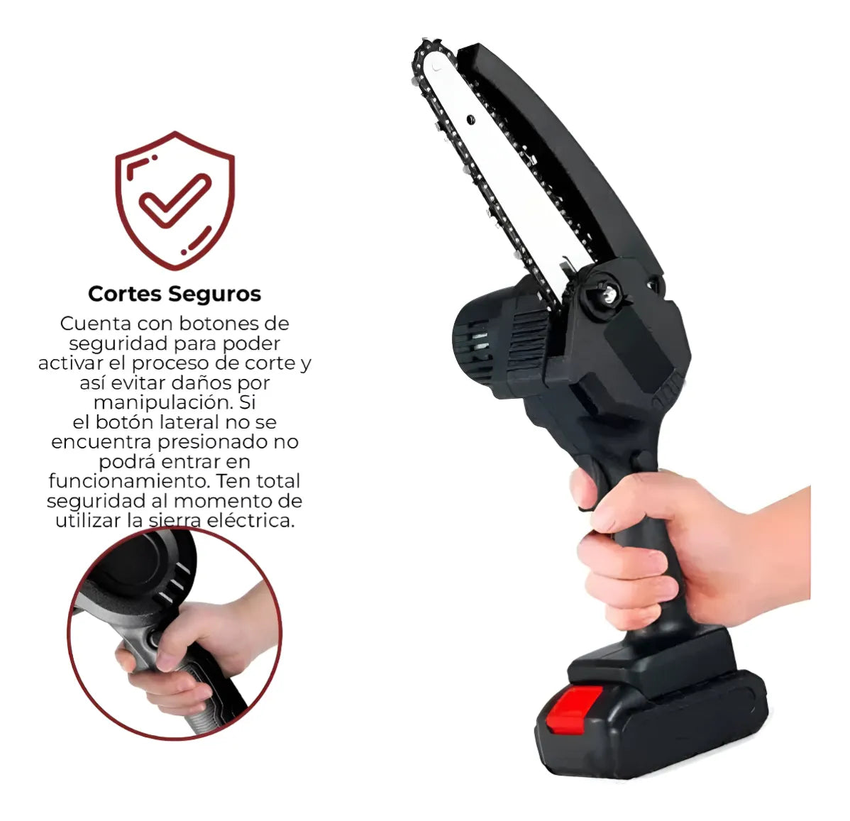 CortaMax 💥 |Mini Motosierra Inalambrica