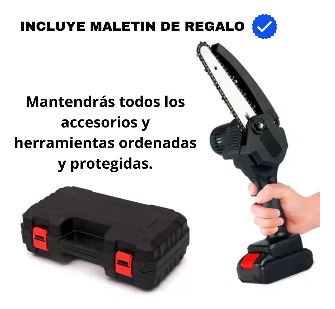 CortaMax 💥 |Mini Motosierra Inalambrica